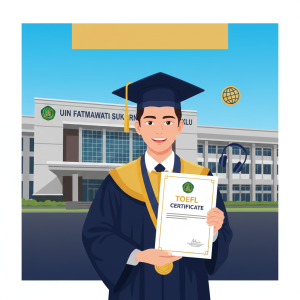 Read more about the article Pendaftaran Tes TOEFL/TOAFL Gelombang I Tahun 2026 UPT Bahasa UIN Fatmawati Sukarno Bengkulu