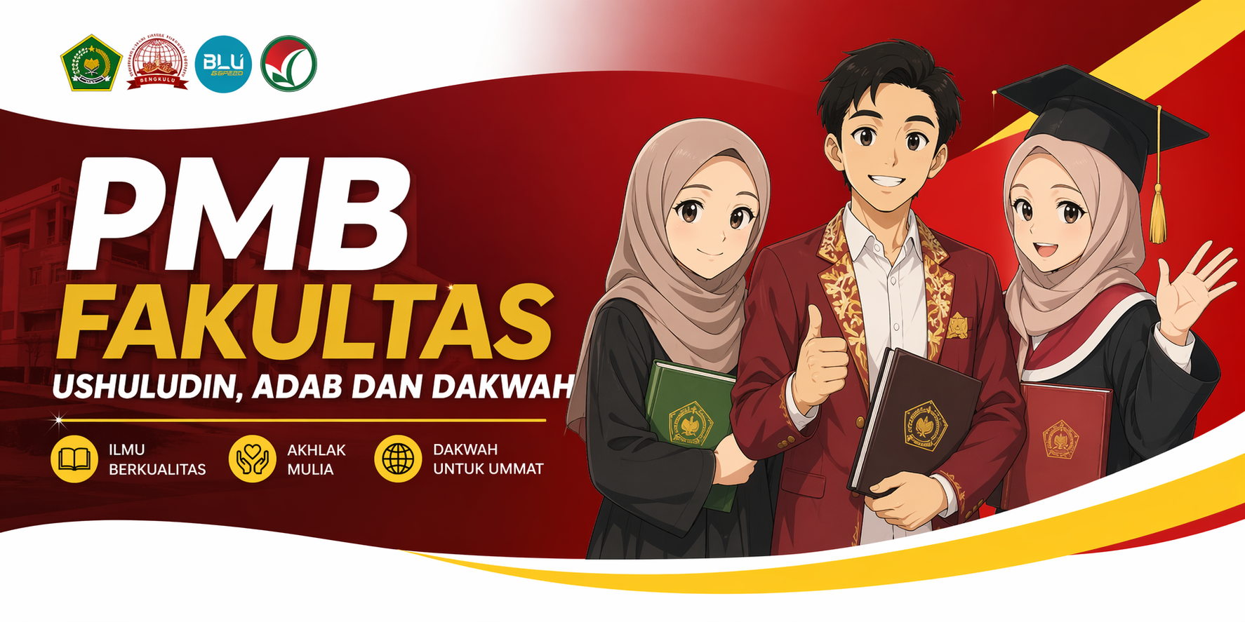 You are currently viewing PENGUMUMAN PMB UIN Fatmawati Sukarno Bengkulu Tahun 2026: Pendaftaran Dibuka, UKT Mulai dari 400 Ribu