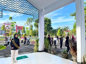 Read more about the article Semarak Silaturahmi: Fakultas Ushuluddin, Adab, dan Dakwah Gelar Senam Bersama dan Halal Bi Halal