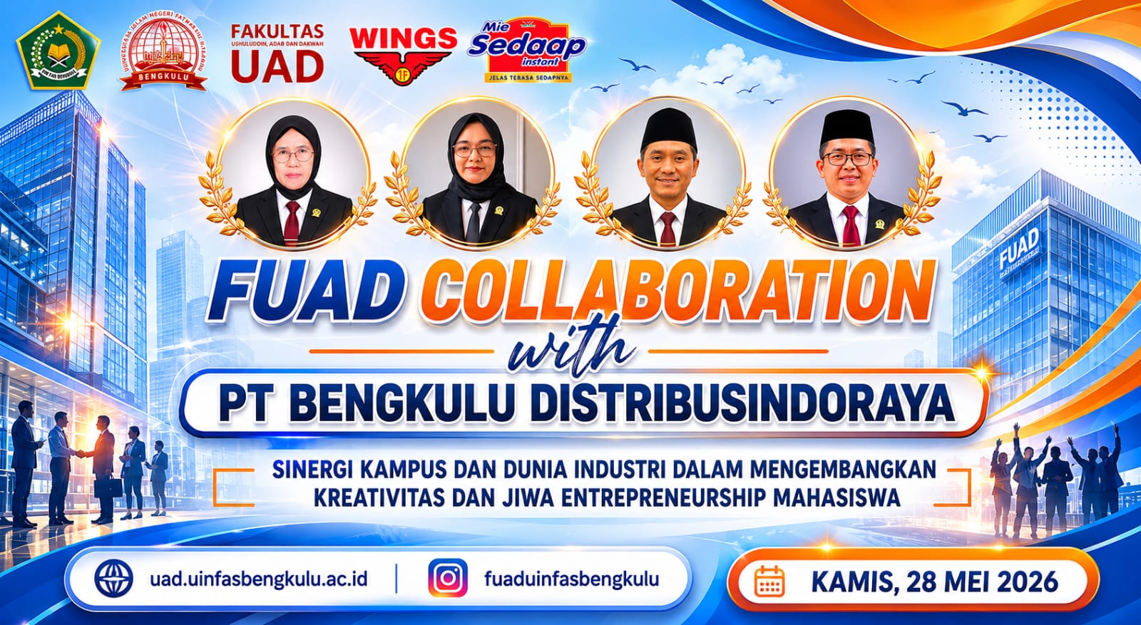 Read more about the article FUAD UIN Fatmawati Sukarno Bengkulu Jalin Kolaborasi Bersama PT Bengkulu Distribusindoraya