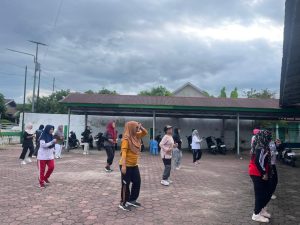 Read more about the article Mahasiswa FUAD Peserta KKN MBKM Berbasis Riset di Masjid Nurul Huda Gelar Senam Jantung Sehat dan Sosialisasi Stop Bullying