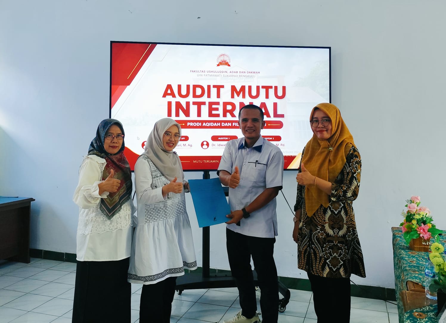 Read more about the article Audit Mutu Internal Prodi Aqidah dan Filsafat Islam Jadi Momentum Penguatan Budaya Mutu Akademik di FUAD