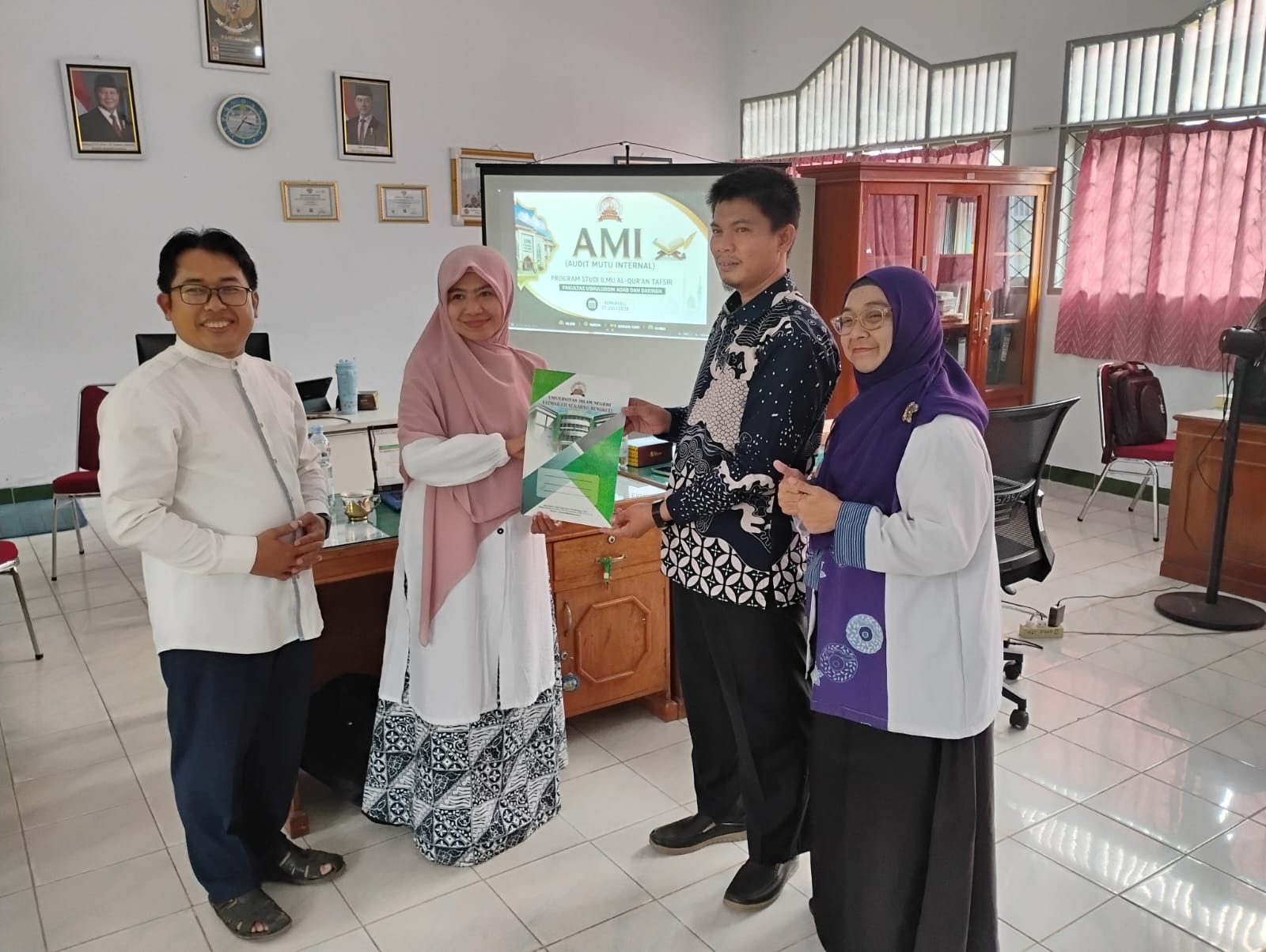 Read more about the article Audit Mutu Internal Prodi Ilmu Al-Qur’an dan Tafsir Perkuat Budaya Mutu Akademik di FUAD UIN Fatmawati Sukarno Bengkulu