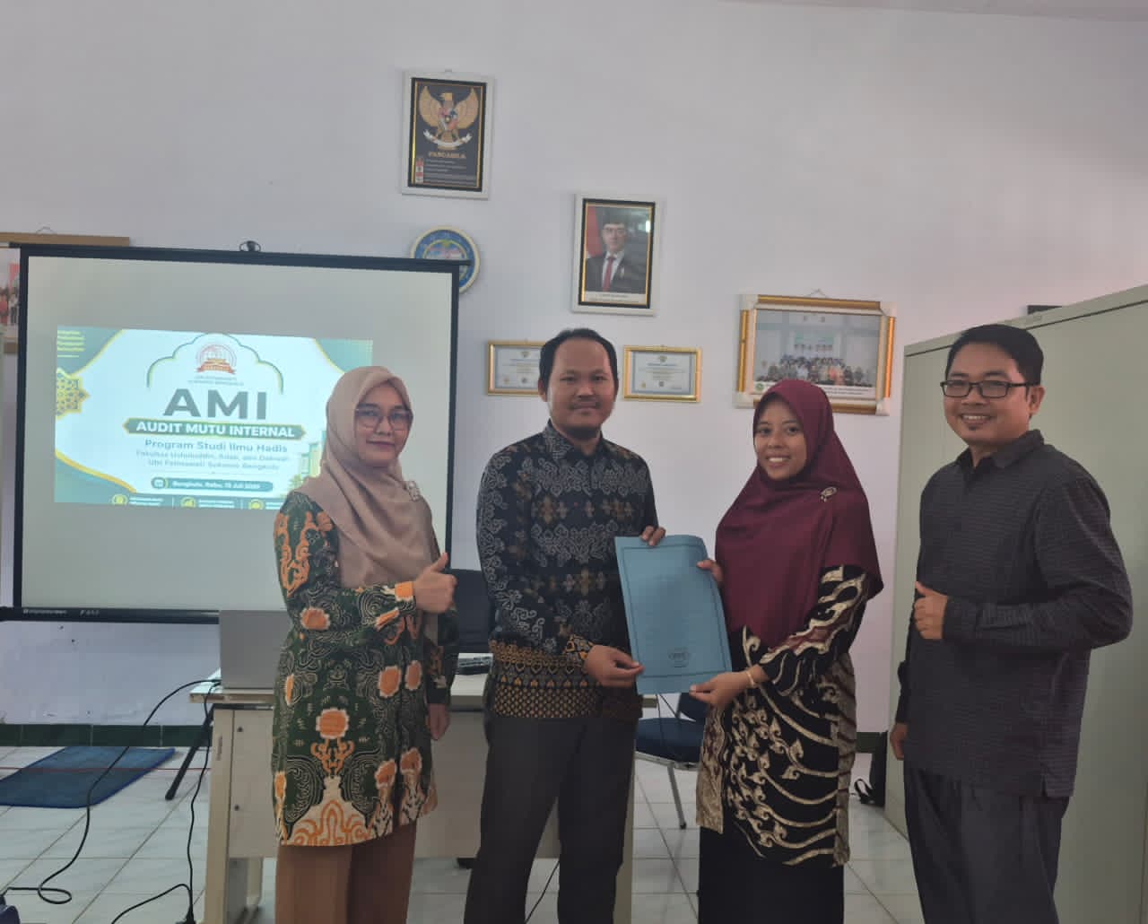Read more about the article Audit Mutu Internal Prodi Ilmu Hadis Perkuat Budaya Mutu Akademik di FUAD UIN Fatmawati Sukarno Bengkulu
