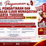 Pengumuman Jadwal Pendaftaran dan Pelaksanaan Ujian Munaqasyah FUAD UIN Fatmawati Sukarno Bengkulu Tahun 2026