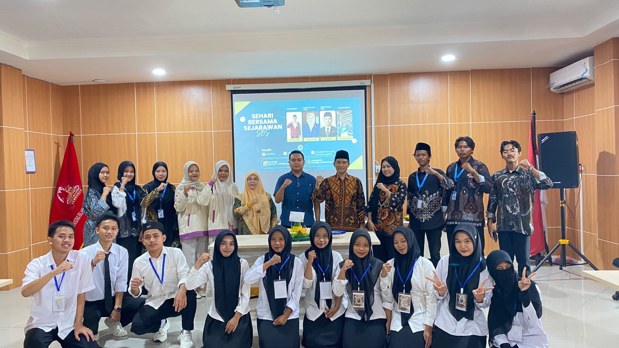 Read more about the article Sambut Mahasiswa Baru dan Harlah ke-15, HMPS SPI FUAD Perkuat Kebersamaan melalui Sehari Bersama Sejarawan.