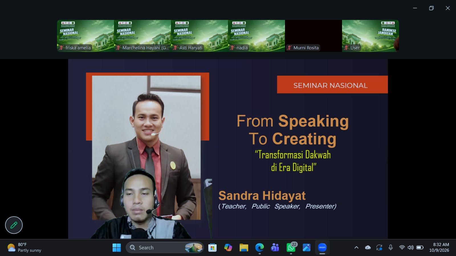 Read more about the article Prodi Manajemen Dakwah FUAD UIN FAS Bengkulu Gelar Seminar Nasional, Dorong Transformasi Dakwah Kreatif di Era Digital